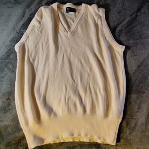 Van Heusen Vest Large L white soft comfortable